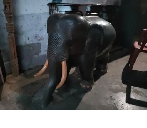 Rosewood Elephant Statues, for Decoration, Size : 4 feet x 3 feet x 3 feet