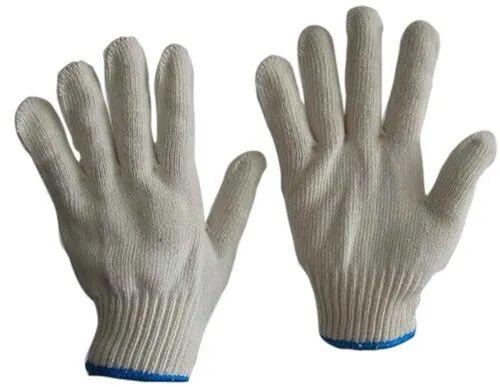 Plain Hosiery Hand Gloves, Size : Free Size