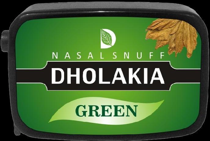 Dholakia Green Snuff Flip-top