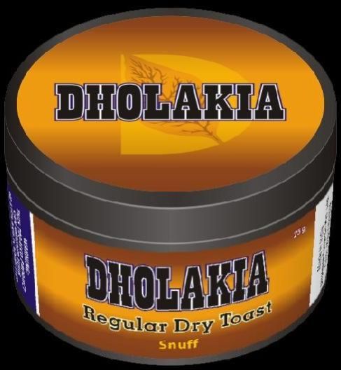 Dholakia Plain Toast 25g Tin