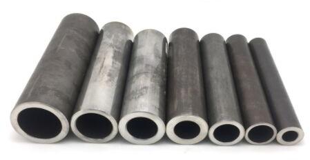 Round Steel Boiler Tube, for Construction, Surface Treatment : Polished