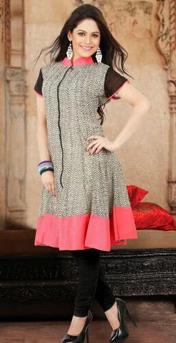 Designer Ladies Kurti, Size : M, XL, XXL