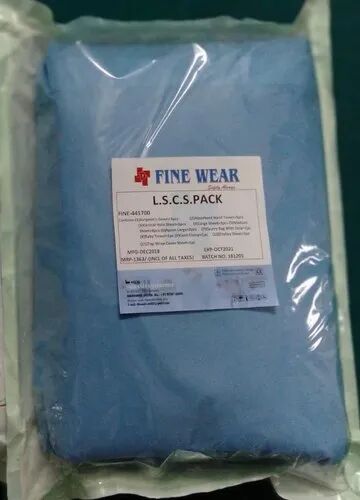 Plain Non-woven Lscs Drape Kit, For Ophthalmic