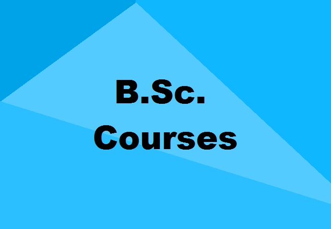 B.Sc Courses