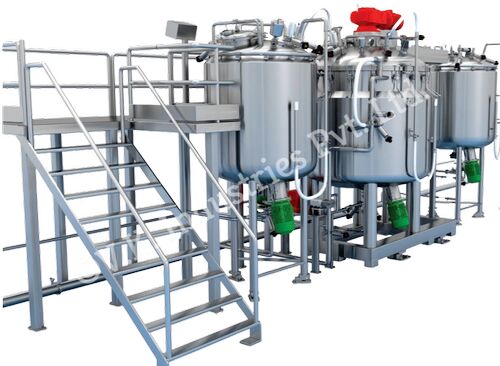 Mayonnaise Making Plant, for Mixing