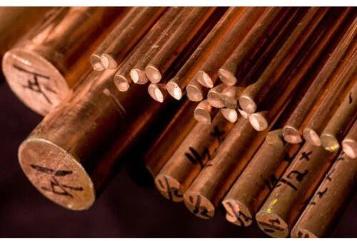 Electrolytic Copper Rods, Length : 10-12 Feet
