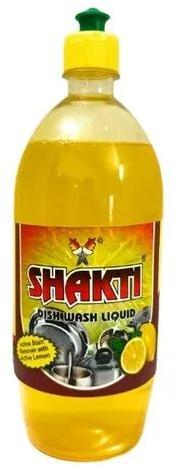 Yellow SHAKTI Lemon Dishwash Liquid, Packaging Type : Bottle