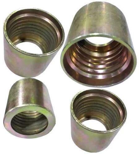 Steel Hydraulic Hose Fitting Cap, Shape : ROUND