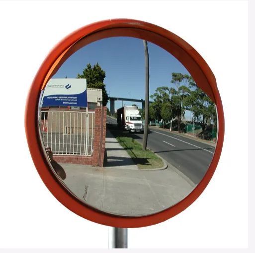 Aluminium Glass 32inch Convex Mirror, for Stops, Feature : Attractive Look, Easy To Fit, Fine Finish