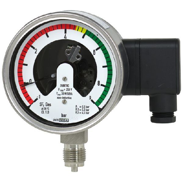 SF 6 Gas Density Monitor, for Industrial Use, Color : White