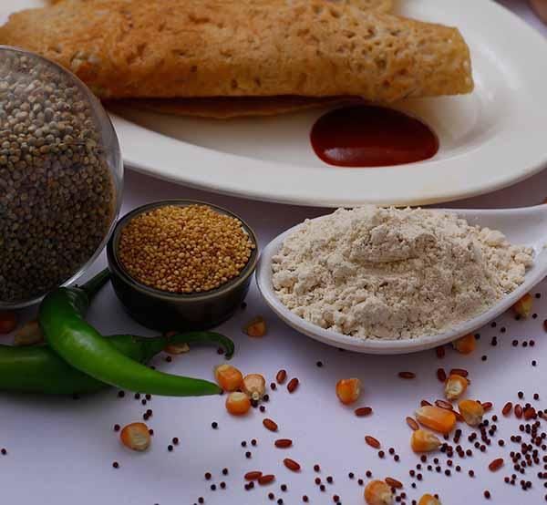 Organic Navadhanya Dosa Mix Powder, Feature : Easy To Make, Freshness