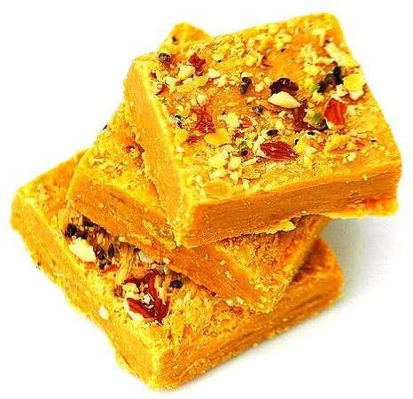 Orange Soan Papdi