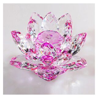 Crystal Glass Lotus