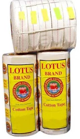 Lotus Cotton Tape, Width : 25mm