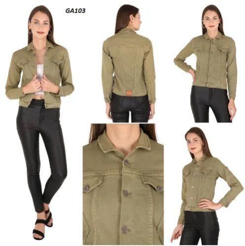 Solid Women Plain Jacket