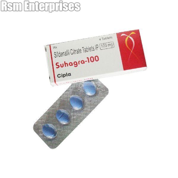 Suhagra 100 mg, Color : Blue