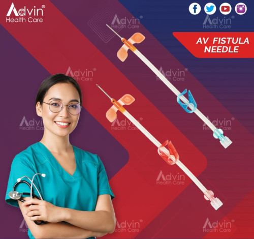 Advin A+ Smooth Plastic AV Fistula Needle, for Highest Quality ...