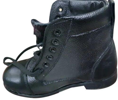 Leather Army Parade Shoes, Gender : Men