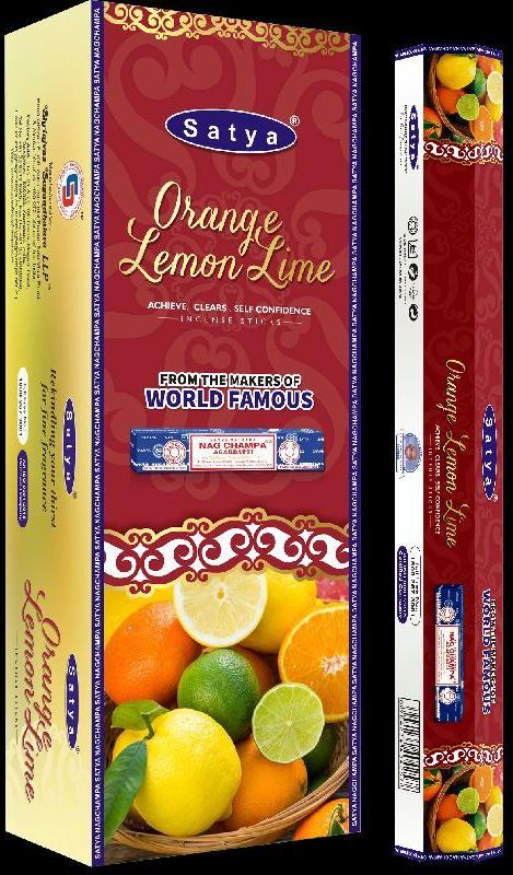 Satya Orange Lemon Lime Incense Sticks