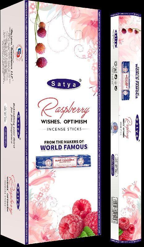Satya Raspberry Incense Sticks