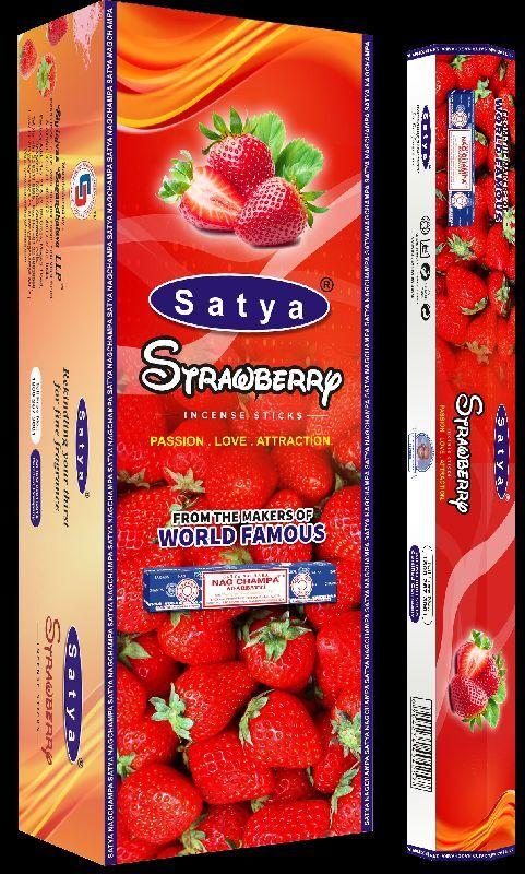 Satya Strawberry Incense Sticks