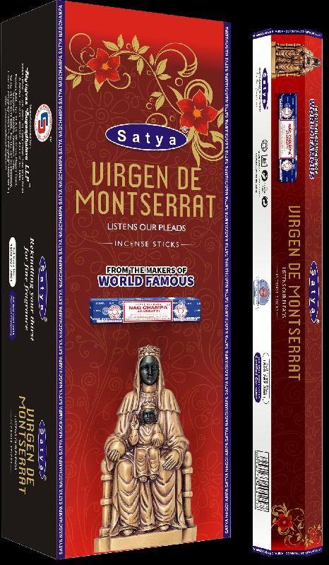 Satya Virgen De Monserrat Incense Sticks