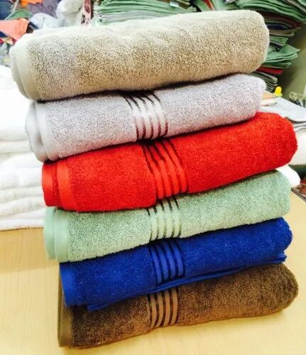 Cotton Plain Saloon Towels, Color : Multicolor