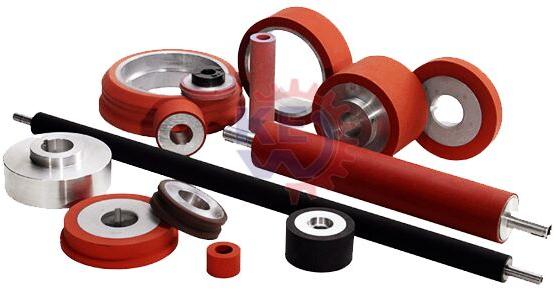 Silicone roller, Length : 50mm to 5500mm