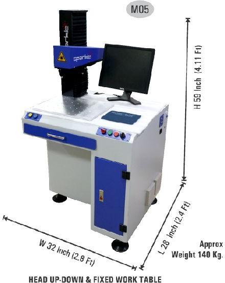 Electric 100-1000kg CO2 Laser Marking Machine, Certification : ISO 9001:2008