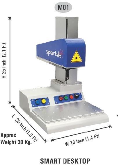 Smart Desktop Laser Marking Engraving Machine