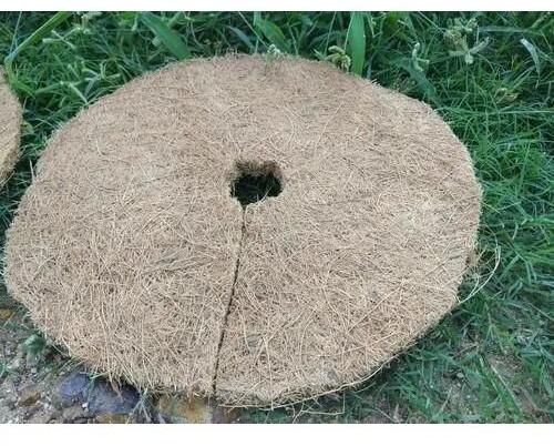Coconut fiber Biodegradable Mulch Mat, Color : Brown