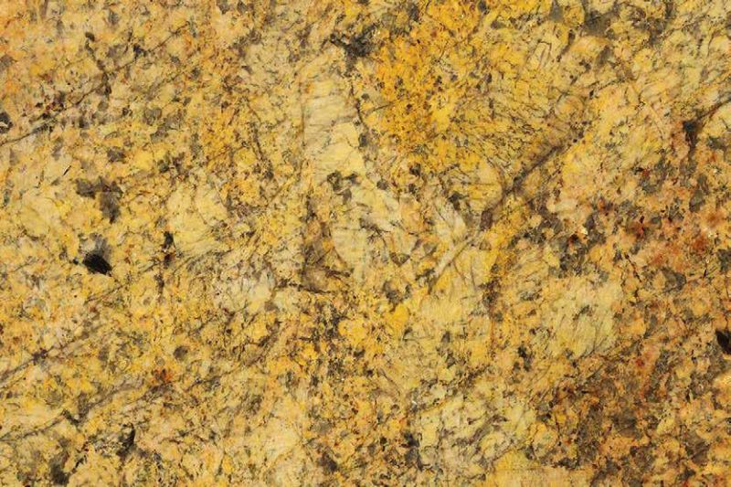 Polished Plain Dotted Alaska Gold Granite Slab, for Flooring, Wall, Kitchen Countertop etc., Specialities : Heat Resistance