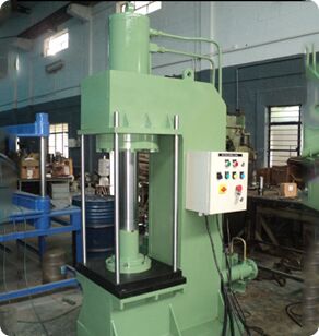 Hydraulic C- Frame Press (Pressing For Silver Articles)