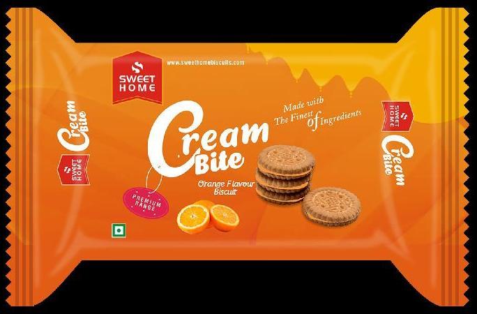 Creme Bite Orange Biscuit