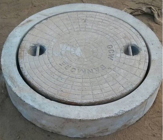 RCC Manhole Cover With Frame