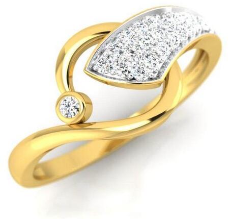 Nishi Fashion Ring, Color : Yellow Gold, White Gold, Pink Gold