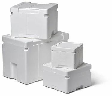 White Thermocol Styrofoam Packaging Box, Storage Capacity : 23-25ltr, 20-23ltr