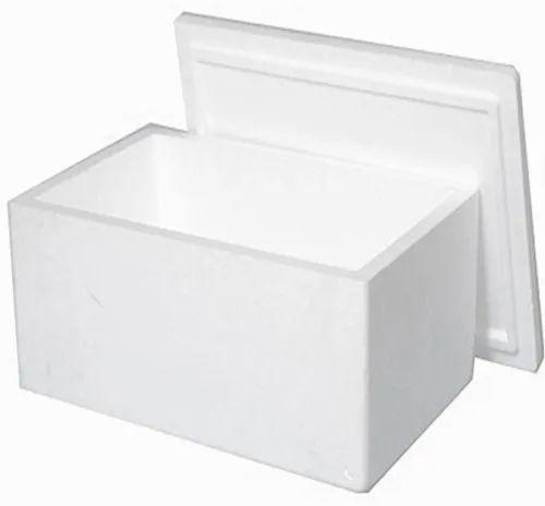White Thermocol Container, for Packaging Insulation, Length : 20-23ltr, 23-25ltr