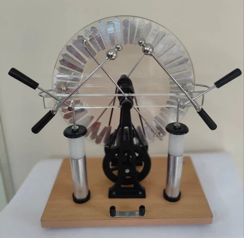 Wimshurst Machine, for Electrostatics Experiments, Capacity : Disc Size 300mm/12