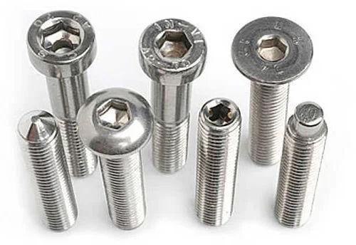 Polished. Alloy Steel Fastener, Color : Silver