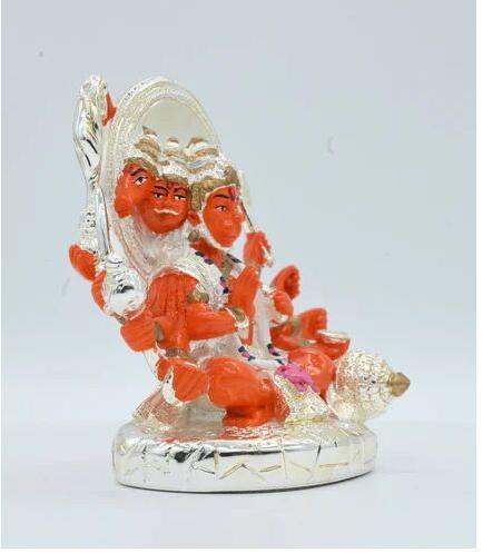 Panchmukhi Hanuman Statue, for Worship, Size : 6 inch (Height)