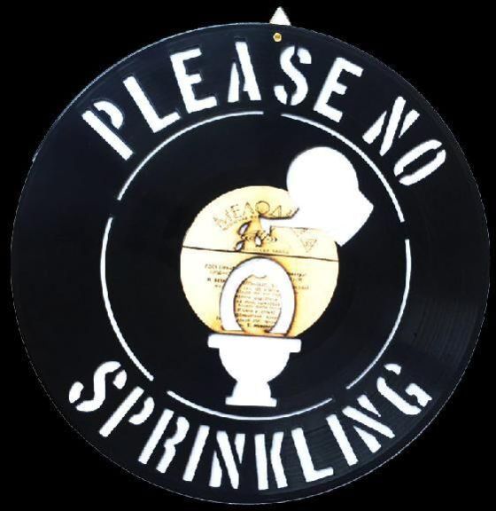 Please No Sprinkling Wall Hanging