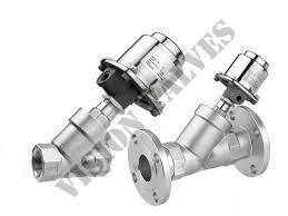 Vision Stainless Steel Angle Type Control Valve