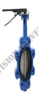 Carbon Steeel Lug Type Butterfly Valve, for Gas Fitting, Power : Manual