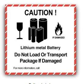 Battery Labels