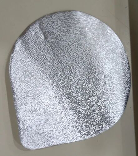 Silver Aluminum Foil Lid, Pattern : Plain