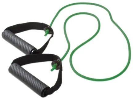 Rubber Exercise Tubing with Handles, for Gym, Household, Pattern : Plain