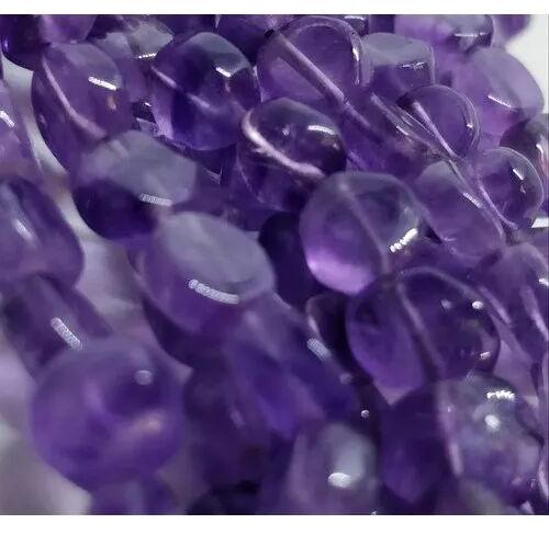 Oval Amethyst Gemstone, for Jewellery, Color : Purple