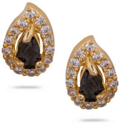 CNB2649 Gold Finish AD Studs Tops Earrings