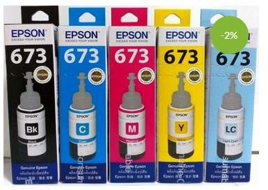 Epson Ink bottles – L673 set of 6